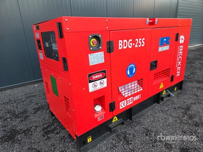 2025 Becker BDG-25S 20KW/25KVA Generador    (Unused)