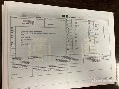 2022 Merlo TF45.11T-170 Telehandler