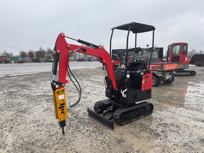 2025 JPC HT12 Mini Excavator (Unused)
