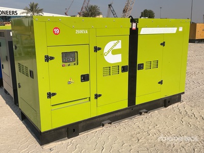 2025 Stamford HC.1441 F1 250 kVA Skid-Mounted Generator Set (Unused)