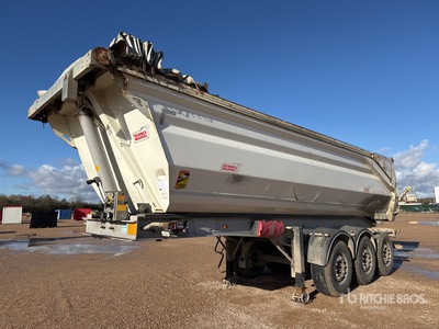 2018 Benalu Carbotrack Tri/A Demolition Semi-Remorque Benne End Dump Trailer