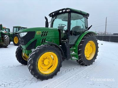 2013 John Deere 6105R 4WD Tractor