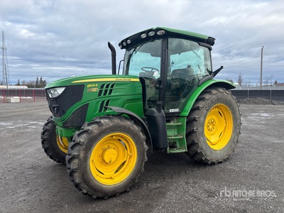 2014 John Deere 6105R 4WD Tractor