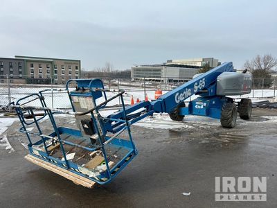 2008 Genie S-65 4WD Diesel Telescopic Boom Lift