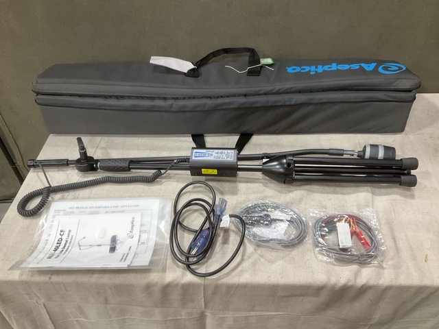 (5) Aseptico ALU-40LED-CF Portable Dental Lamps