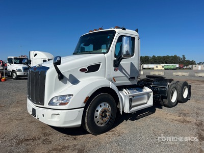 2019 Peterbilt 579 6x4 T/A Day Cab Truck Tractor