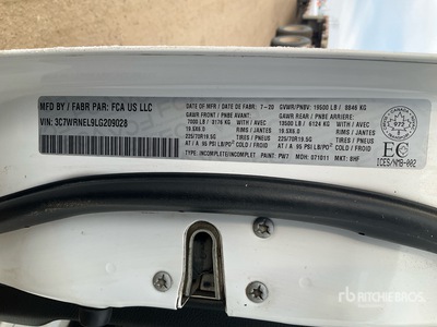 2020 Ram 5500 4x4 Cab and Chassis