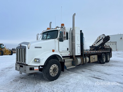 2005 Palfinger PK23500 Knuckle Boom on 2006 Kenworth T800 6x4 Boom Truck