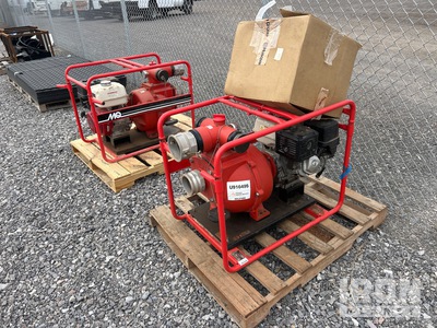 Quantity of (2) Multiquip QP-T405SLT Skid-Mounted Water Pump