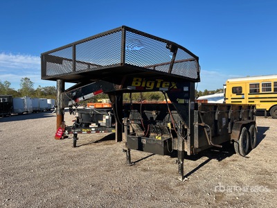 2011 Big Tex 14GX-14BK7SIR T/A Lichte Kiepaanhanger