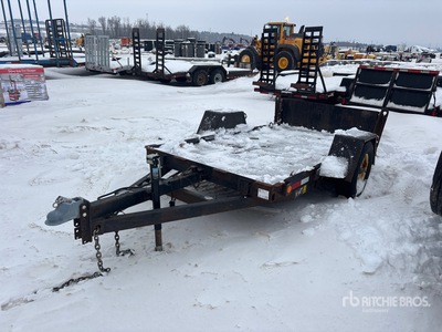 2002 J.D.J 10 ft S/A Utility Trailer