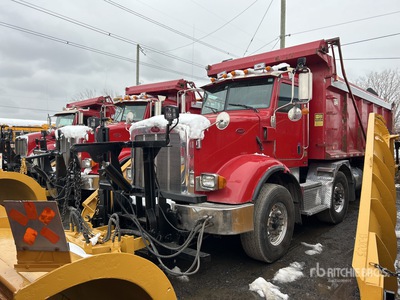 2014 Peterbilt 365 8x6 Twin-Steer Snow Plow Truck