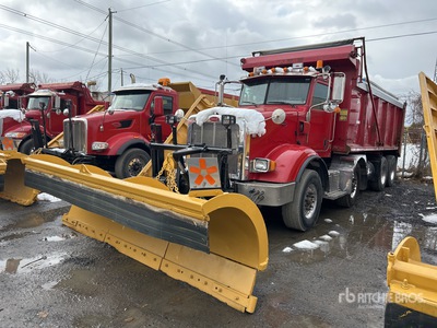 2014 Peterbilt 365 8x6 Twin-Steer Snow Plow Truck