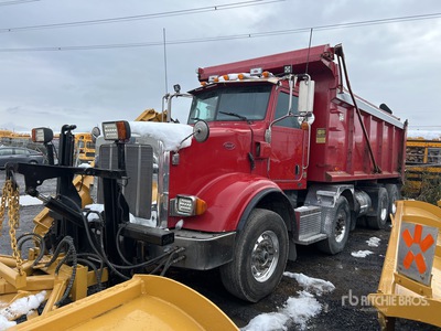 2014 Peterbilt 365 8x6 Twin-Steer Snow Plow Truck