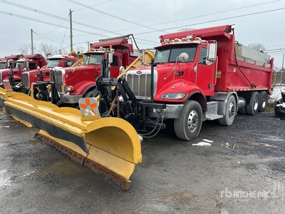 2013 Peterbilt 348 8x6 Twin-Steer Snow Plow Truck