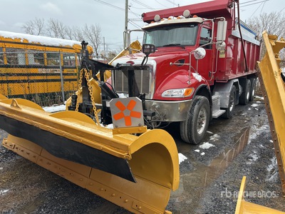 2015 Peterbilt 348 8x6 Twin-Steer Snow Plow Truck