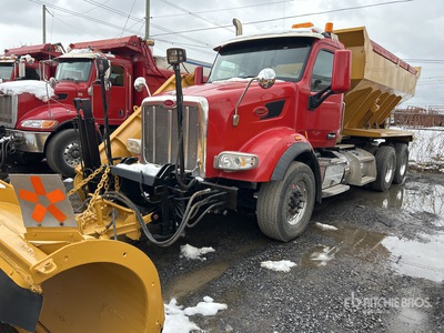 2015 Peterbilt 567 6x4 Snow Plow Truck