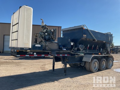 2007 CemTech MCD10-100T Tri/A Volumetric Mixer Trailer