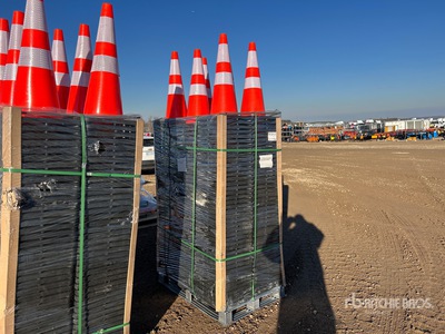 Quantity of (250) 2025 28 in Traffic Cones (Unused)