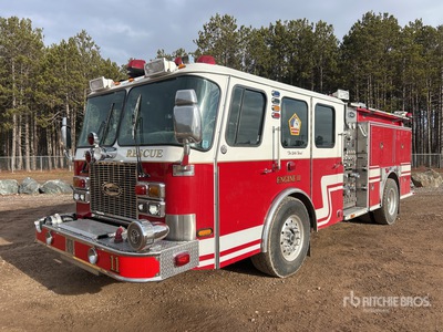 2002 E-One 4x2 Fire Truck