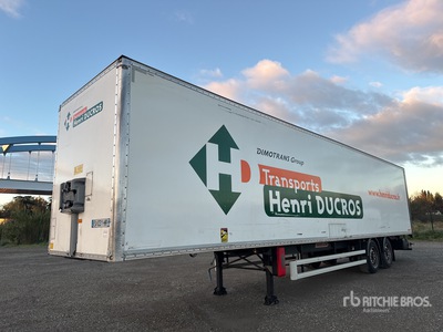 2018 Fruehauf T/A Semi-Remorque Fourgon Van Trailer