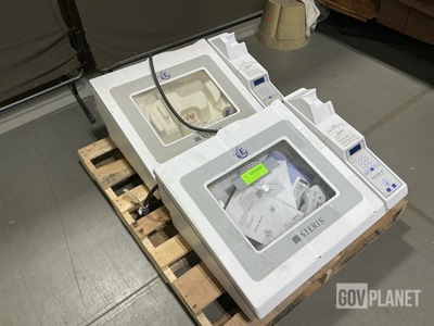 (2) Steris P6500 System 1E Liquid Chemical Sterlant Processing Systems