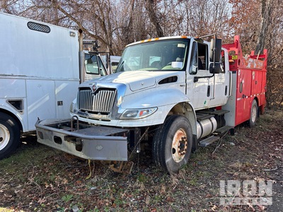 2011 International 4400 4x2 Crew Cab Service Truck (Inoperable)