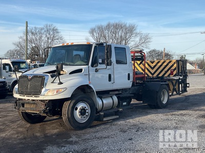 2012 International 4400 4x2 Crew Cab Attenuator Truck