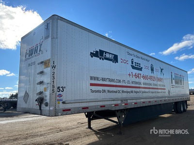 2023 Utility VS2DX 53 ft x 102 in T/A Van Trailer