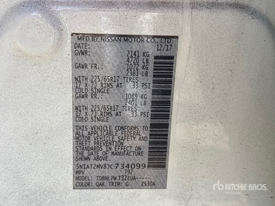 2018 Nissan Rogue AWD SUV