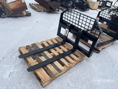 JBX 4000 48 in Skid Steer Forks (Unused)