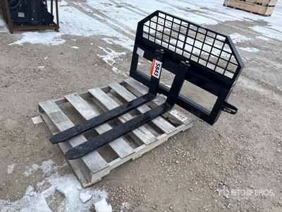 JBX 4000 48 in Skid Steer Forks (Unused)