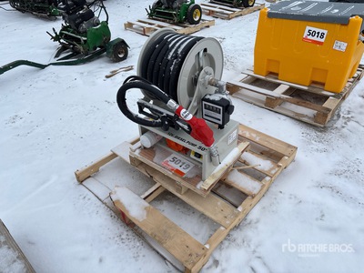 Electric Metered 50 ft. Diesel Fuel Reel with 12v Pump Attrezzatura industriale (Unused)