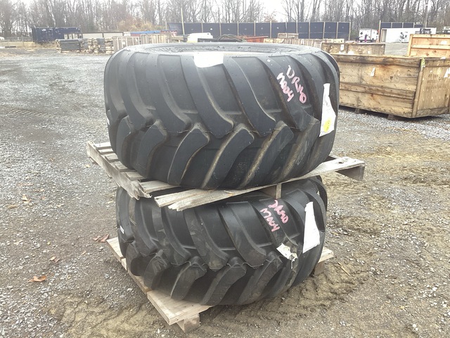 (2) Trelleborg Twin 421 AMPT 620/55B26.5 Implement Tires w/Wheels (2) Trelleborg Twin 421 AMPT 620/55B26.5 Implement Tires w/Wheels