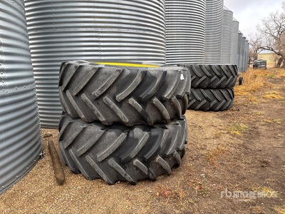 Quantity of (4) Continental  710/70R42 Tires - Fits John Deere 4940 120 ft Sprayer