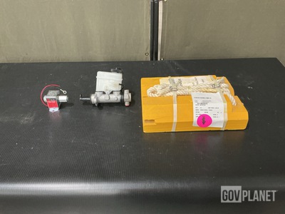 (10) Cylinders, (13) Wheel Chocks, (5) Fuel Pumps & Assorted Items