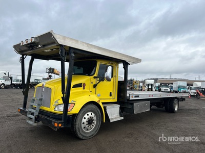 2014 Kenworth T370 4x2 Car Carrier Truck