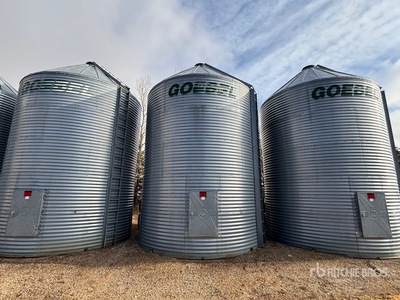 Goebel 1405 +/- 3000 bu 5 Ring Grain Bin