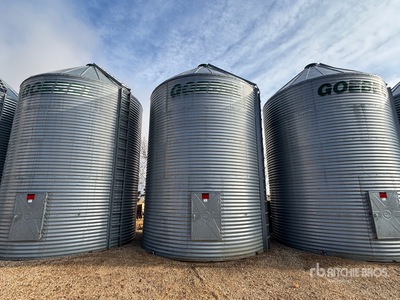 Goebel 1405 +/- 3000 bu 5 Ring Grain Bin
