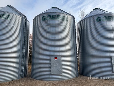 Goebel 1405 +/- 3000 bu 5 Ring Grain Bin