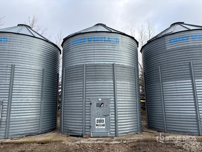 Chief Westland +/- 2850 bu 6 Ring Trémie à grains