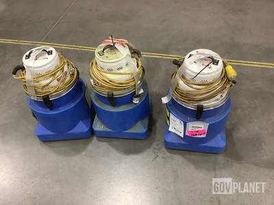 (3) DCM 50030 Hazardous Waste Vacuums