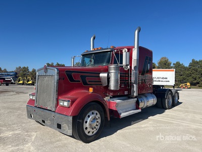 2013 Kenworth W900 6x4 T/A Sleeper Truck Tractor