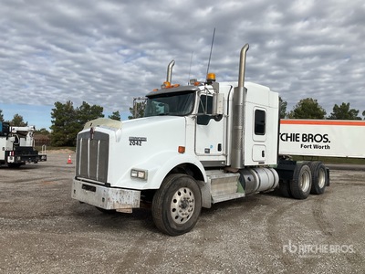 2012 Kenworth T800 6x4 T/A Sleeper Truck Tractor