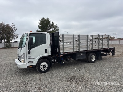 2016 Isuzu NPR 4x2 COE Flatbed Truck