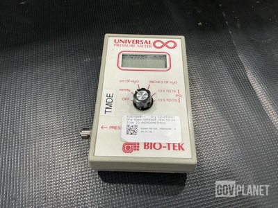 Bio-Tek Universal Pressure Meter