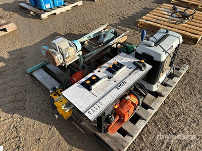 BS50-4 Saw, Delta planer, Ryobi router table, Dewalt miter saw stand Divers - Outils à main