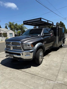 2018 Ram 5500 شاحنة مسطحة