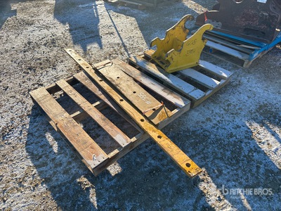 WBM Backhoe Compactor Quick Coupler Varios, accesorios para retroexcavadora - Fits Cat 420F