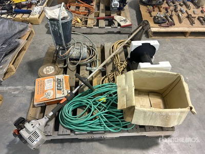 Weed Cutter, Extension Cables, Spray Paint & Hose Reel Divers